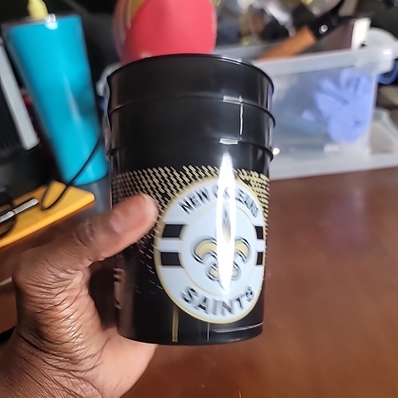 All Saints Black and Gold Helmet Cup - Picture 7 of 9